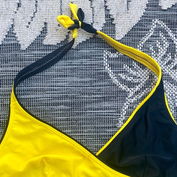 SOLD!!! Aurea Rio Boutique Bikini Set Halter Top With Brazilian Bottom XL - Picture 3 of 10